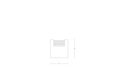 Dimensoes do produto mesa lateral uni inox com revisteiro