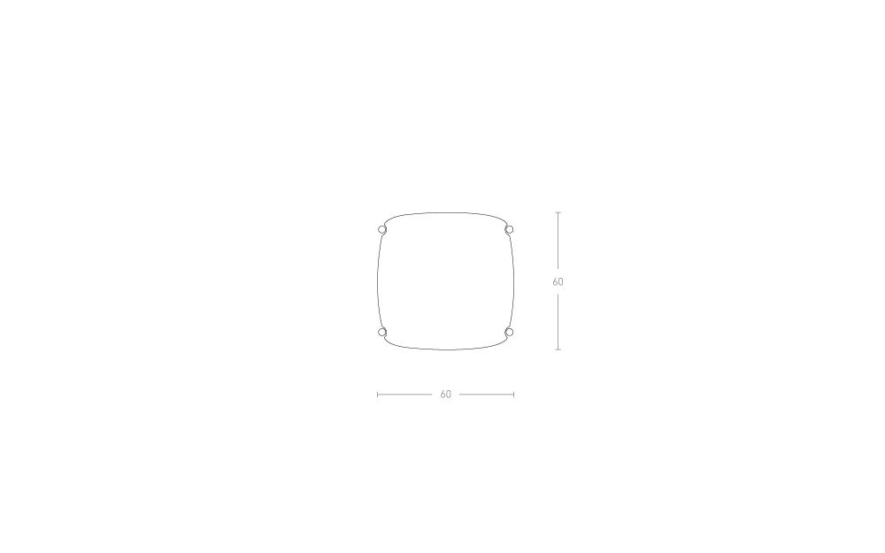 Dimensoes do produto mesa lateral mani