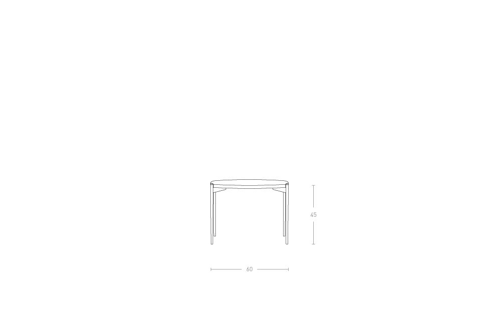 Dimensoes do produto mesa lateral mani