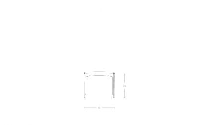 Dimensoes do produto mesa lateral mani