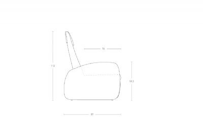 Dimensoes do produto poltrona reclinvel p3