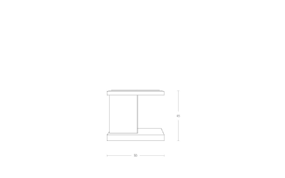 Dimensoes do produto mesa lateral sl