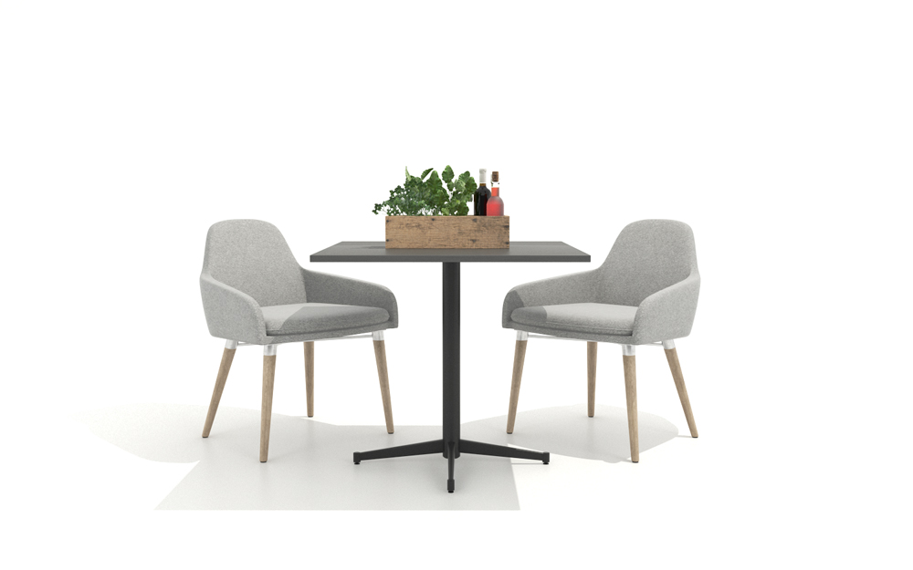 mesa de refeio donna quadrada