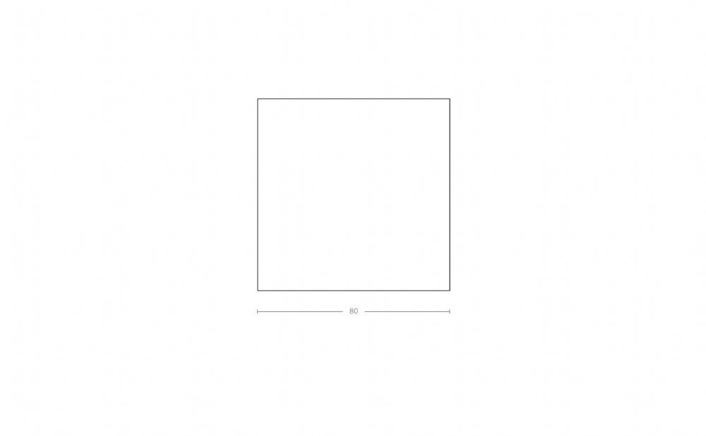 Dimensoes do produto mesa de refeio donna quadrada