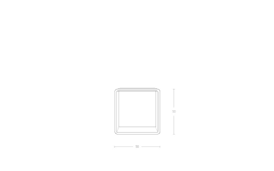 Dimensoes do produto mesa lateral cubo