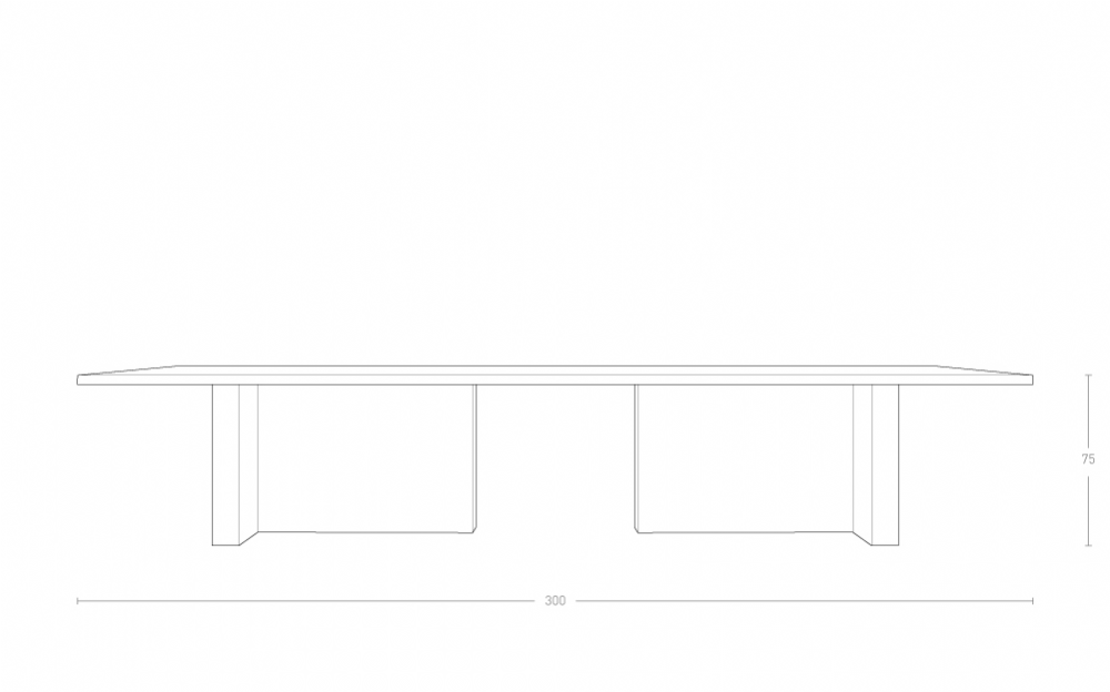 Dimensoes do produto mesa reunio lunch grande
