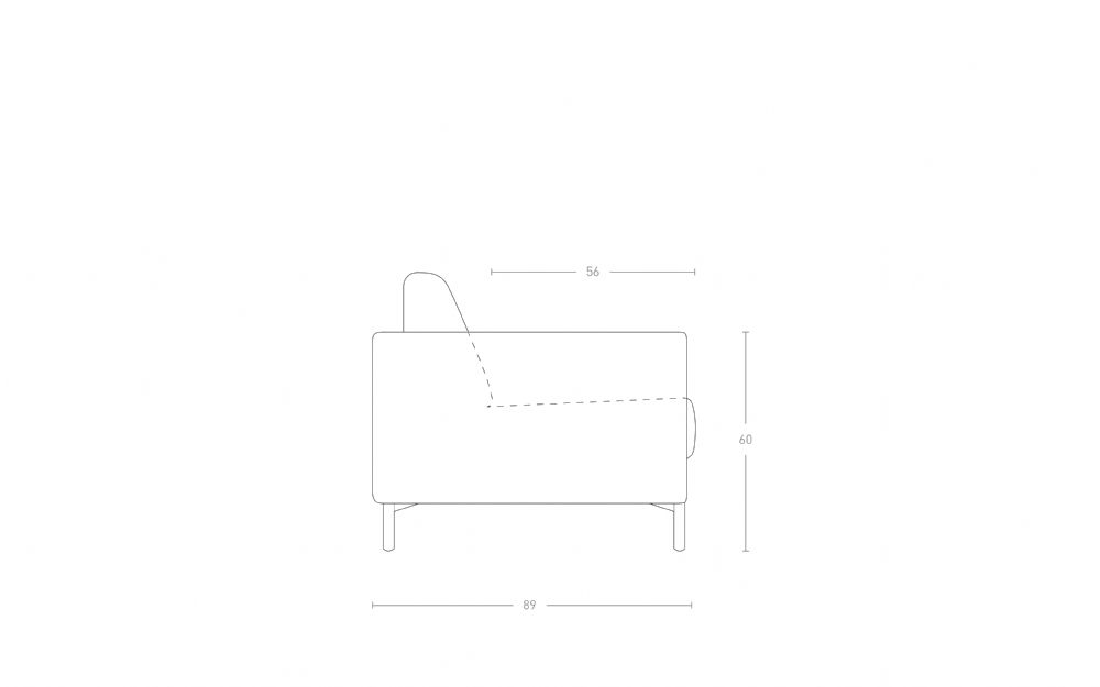 Dimensoes do produto sof mani 3 lugares