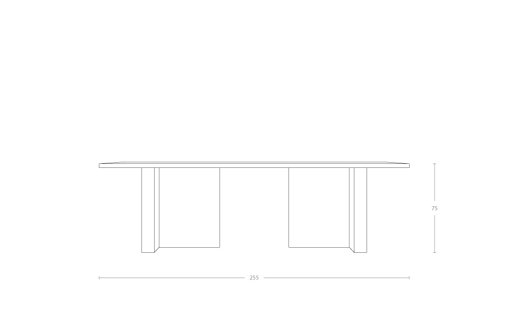 Dimensoes do produto mesa reunio lunch pequena
