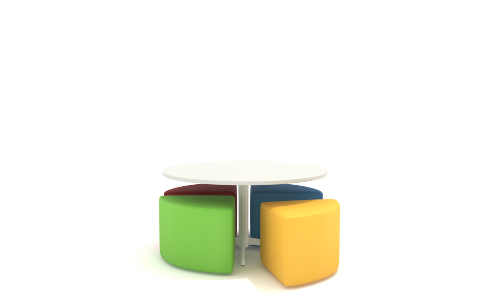mesa donna com puff jojo