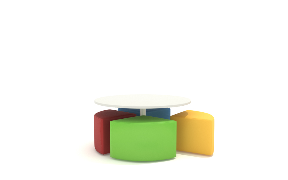 mesa donna com puff jojo